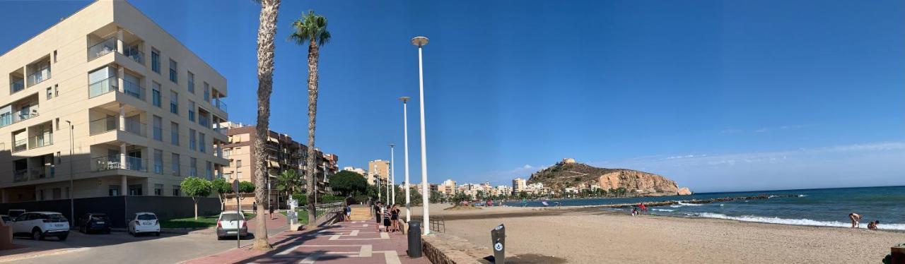 Precioso Apartamento Primera Linea De Playa Aguilas Exterior photo
